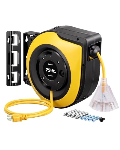 75FT Electric Cord Reel