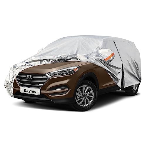 6 Layers Waterproof SUV Car Cover for Hyundai Tucson 2004