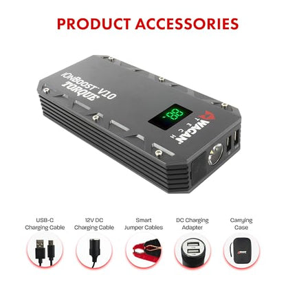 EL7507 Jump Starter iOnBoost V10 Torque 1000Amp Peak 12V Portable Lithium Car Battery Up to 7.8L V10 or 6.7L Diesel
