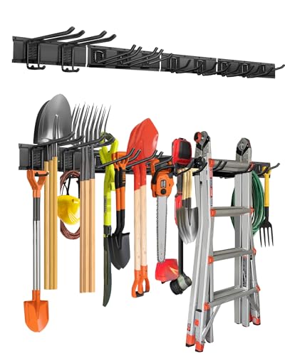 64 in Garage Tool Organizer Wall Mount