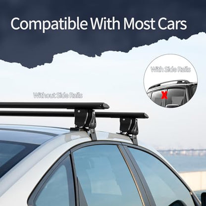Universal 55" Roof Rack Cross Bars