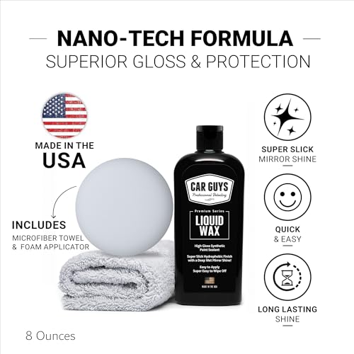 CAR GUYS Liquid Wax (8 Fl Oz)