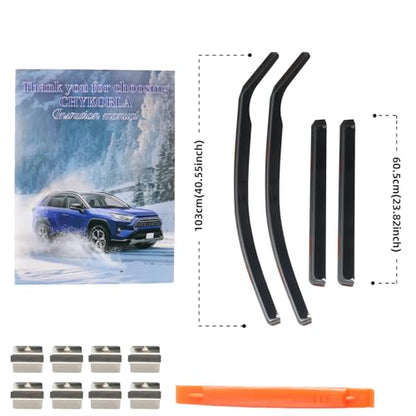 in Channel Rain Guards for Chevrolet (4 Count)