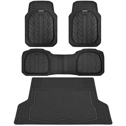Deep Dish Floor Mats for Cars (4 Count)