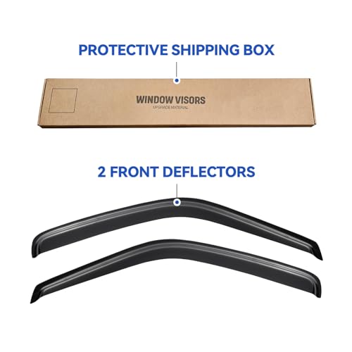 Window Visors Rain Guards for 1996 (2 Count)