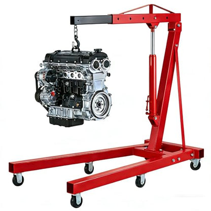 2.5 ton Engine Lift Cherry Picker with 8 ton Hydraulic Pump