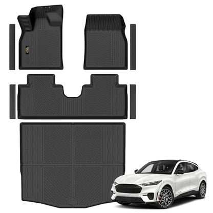 Floor Mats & Cargo Liner Custom Fit for Ford Mustang Mach E 2021