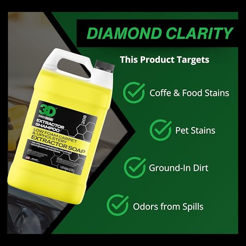 Extractor Carpet Cleaner Shampoo for Machine Use (128 Fl Oz)