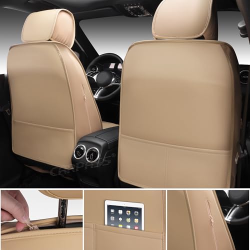 Nappa Leather Car Seat Covers Full Set
