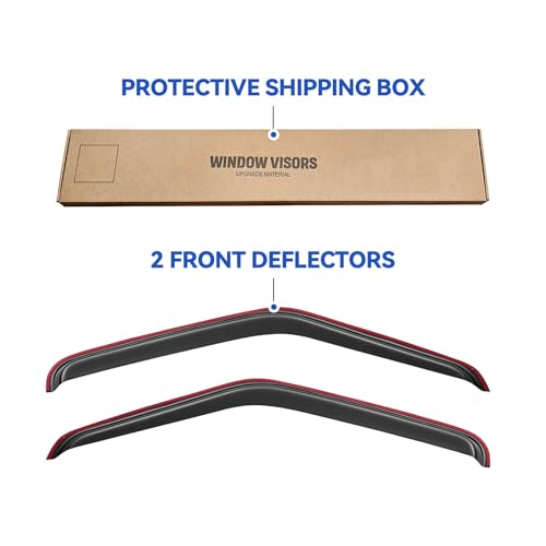 in Channel Window Visors Rain Guards for 1992