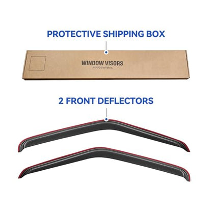 in Channel Window Visors Rain Guards for 1992