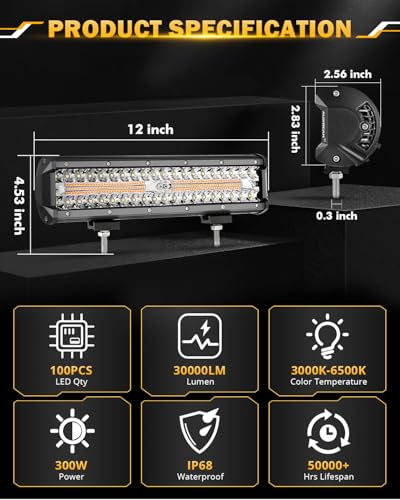 12 Inch LED Light Bar