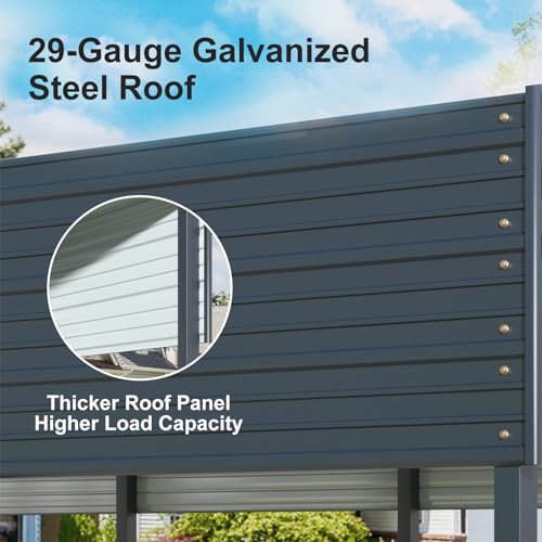 12×20 FT Carport