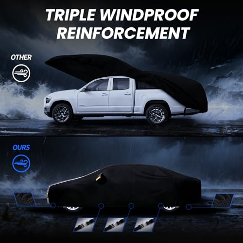 Multi Layer Car Cover Custom Fit for Ford Fusion