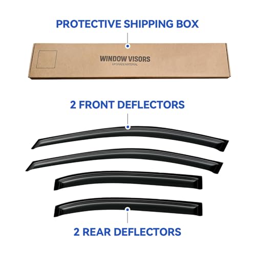 Window Visors Rain Guards for 2006