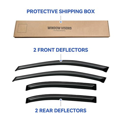 Window Visors Rain Guards for 2006