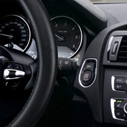 Heavy Duty Pure Cowhide Steering Wheel Cover
