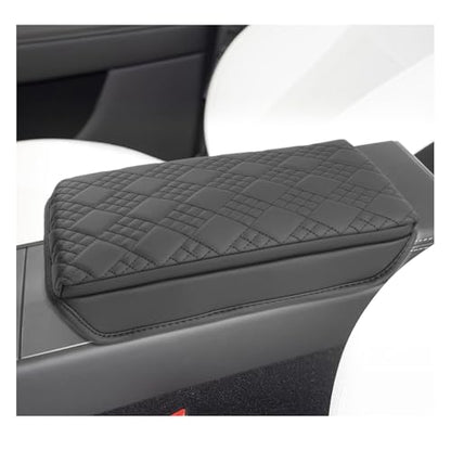 for 2025 2026 Tesla Model Y Armrest Cover Pad for 2025 2026 Model Y Accessories 2026 Model Y Center Console Cover Middle Console Cover Add Soft Cotton Cushion