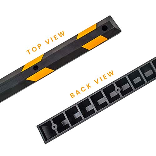 Rubber Parking Curb Garage Car Stopper