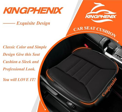 Memory Foam Car Seat Cushion for Driver and Office Chair Comfort