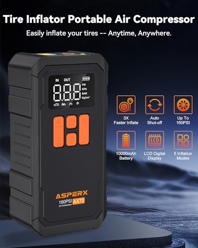 Tire Inflator Portable Air Compressor