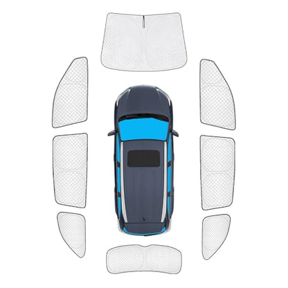 8pcs Thicken Sun Shades for Toyota Highlander 2020