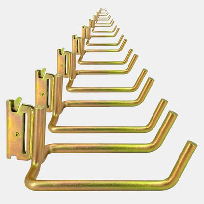 10-Pack E-Track Shovel Hangers, 5.5-Inch Deep x 4-Inch Wide (10 Count)
