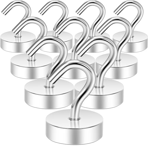 Magnetic Hooks Steel Tube Design for Cruise (10 Count)