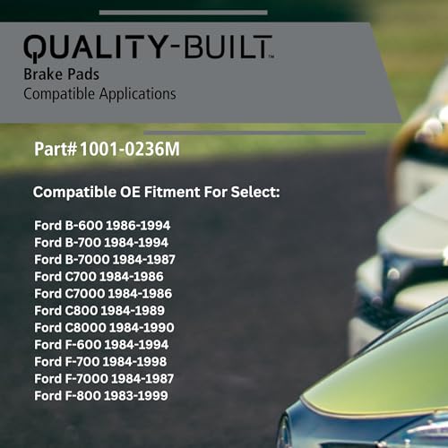 Front Semi Metallic Brake Pads