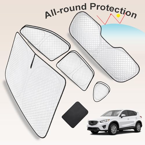 8pcs Thicken Full Sun Shades for Mazda CX