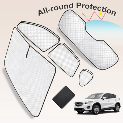 8pcs Thicken Full Sun Shades for Mazda CX