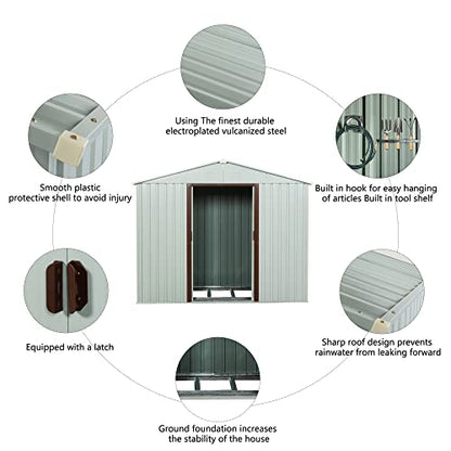 6x5 FT Outdoor Storage Shed
