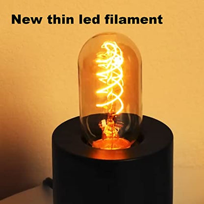 Vintage LED Spiral Filament Bulb T14 (4 Count)