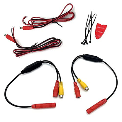 8" OEM Frameless Rear View Mirror with 7" LCD Screen