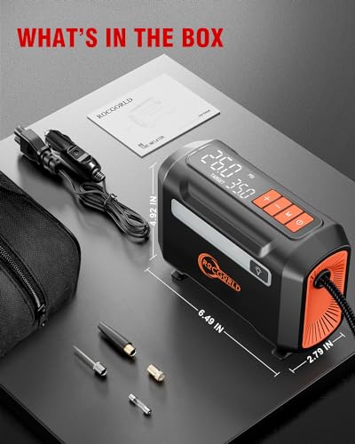 R8 Tire Inflator Portable Air Compressor