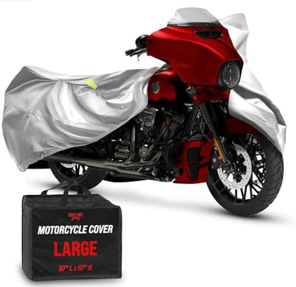 Waterproof Motorcycle Cover for Large Cruisers