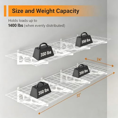 Garage Shelving (2 Count)