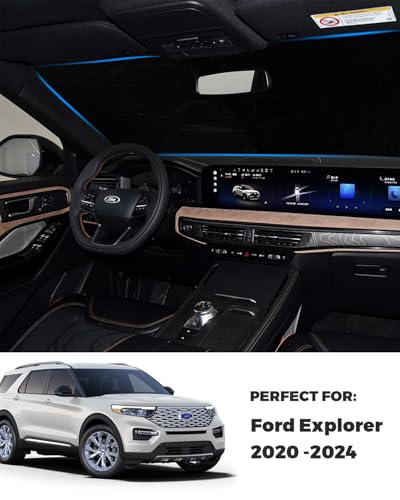 Foldable Front Windshield Sunshade fit for Ford Explorer 2020