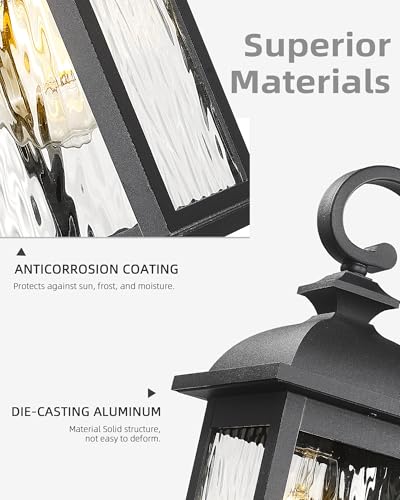 Dusk to Dawn Exterior Wall Sconce