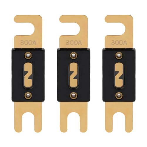 300A ANL Fuse 300 Amp Inline Blade Fuses 32V for Car Audio Inverter Automotive Stereo