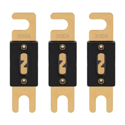 300A ANL Fuse 300 Amp Inline Blade Fuses 32V for Car Audio Inverter Automotive Stereo