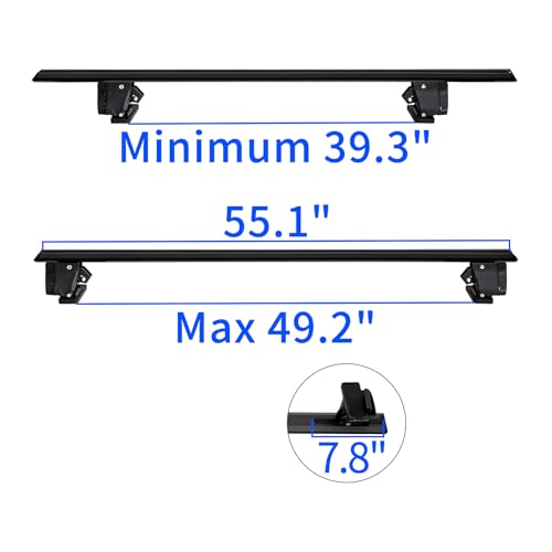 Universal 55" Roof Rack Cross Bars