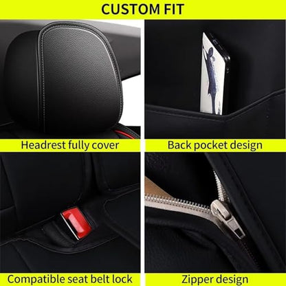 Car Seat Covers Full Set Fit for Infiniti M37 2007
