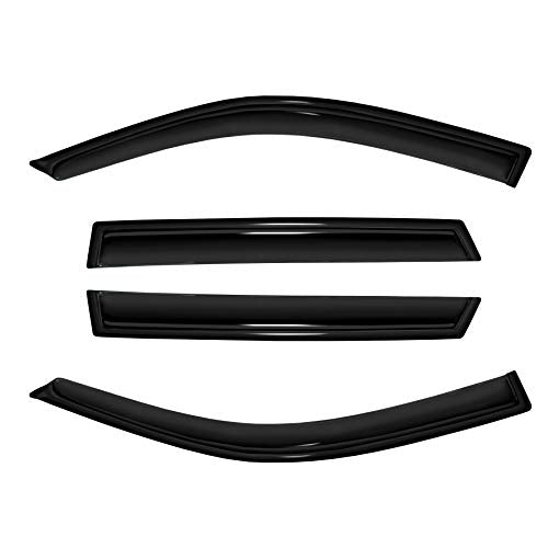 Tape On Rain Guards Compatible with Toyota RAV4 01 (4 Count)
