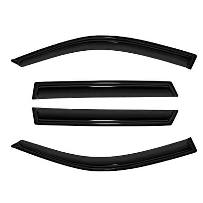 Tape On Rain Guards Compatible with Toyota RAV4 01 (4 Count)