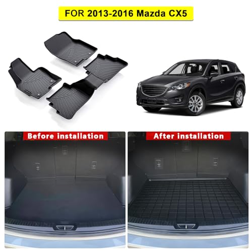 TPE Floor Mats for Mazda CX5 2013