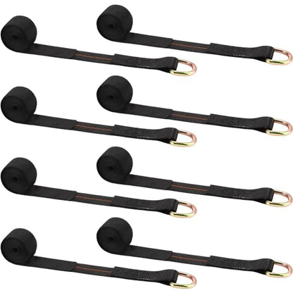 8 Pack Lasso Tow Truck Straps with D Ring 11 (8 Count)