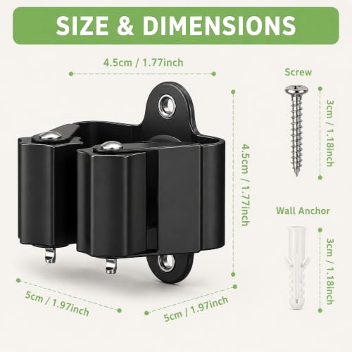 Broom Holder Wall Mount 30 Pack (30 Count)