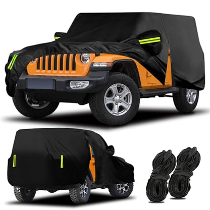 Car Cover Fit for Jeep Wrangler 2 Door Custom Fit 1987