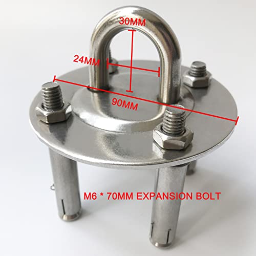 Eye Ceiling Hook Swing Hangers 700LB Capacity for Punching Bags Hanging Chair Hammocks Swing Trapeze Yoga